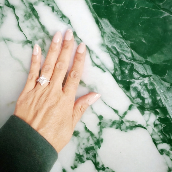 MOI|GLAM Moissanite Diamond Goddess Ring - Picture 9 of 10